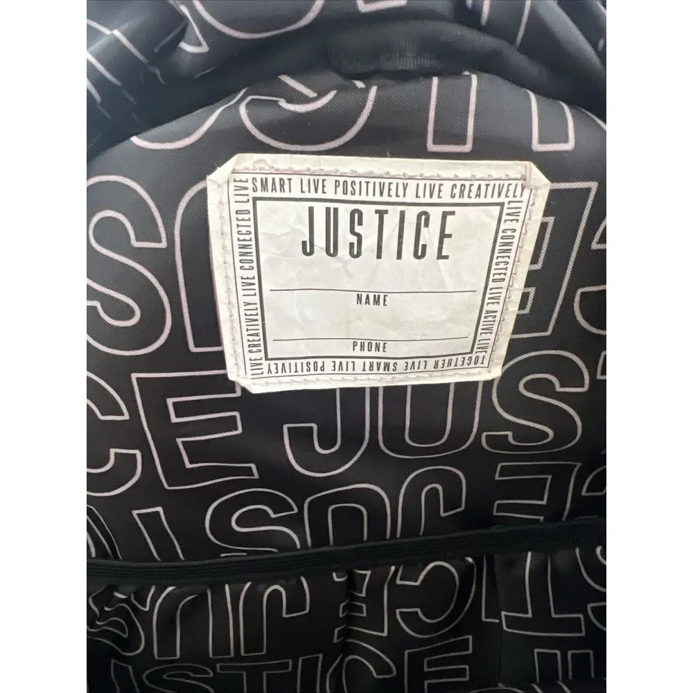 Justice girls backpack